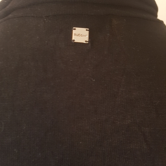 NWOT Rudsak Black Dress / Long Top Body Con - Small - Picture 11 of 14